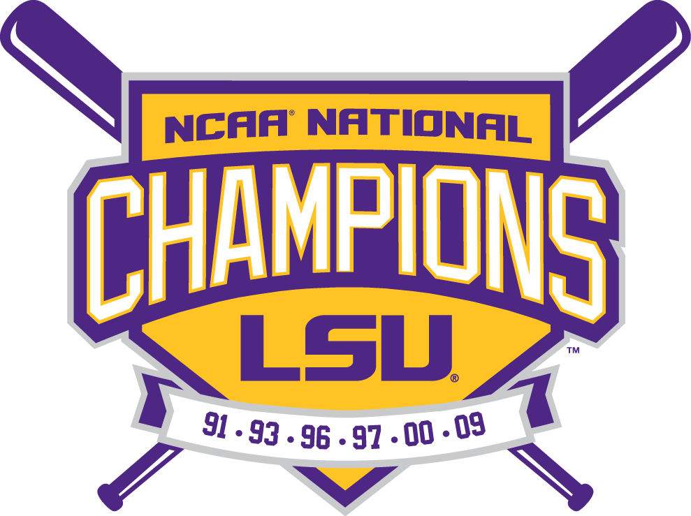 LSU Tigers 2009 Champion Logo iron on transfers for clothing